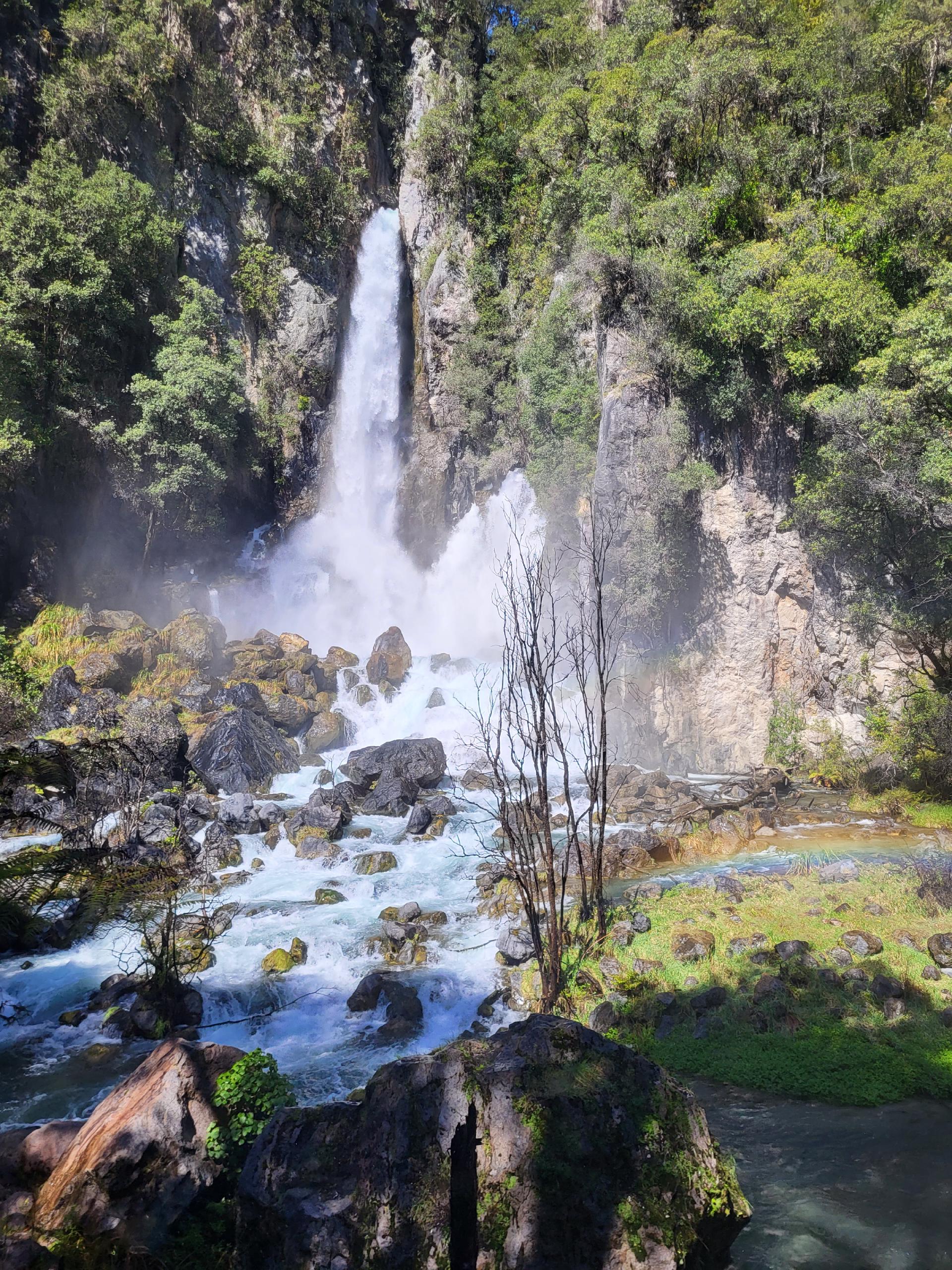 Tarawera Falls Rainbow