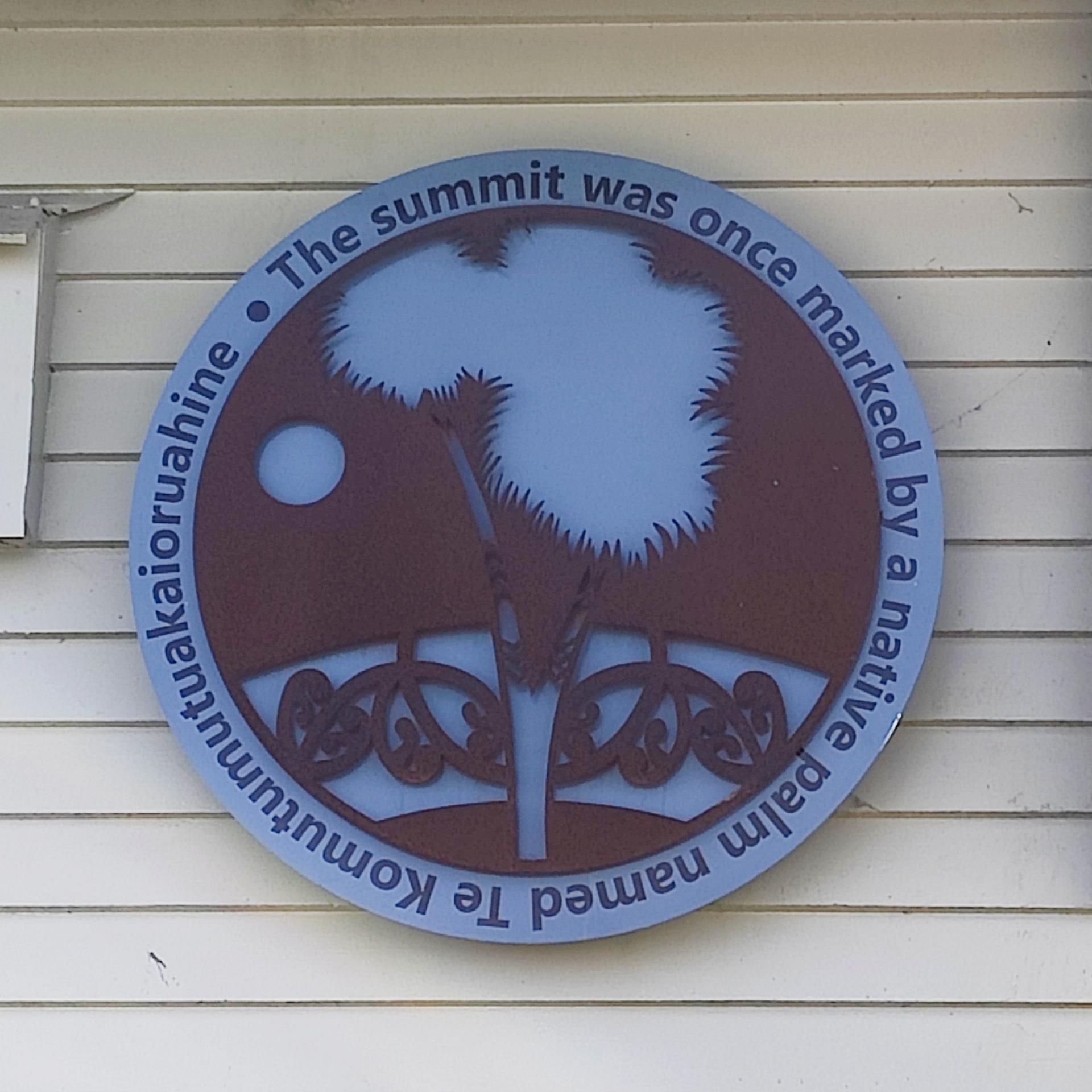 Summit sign